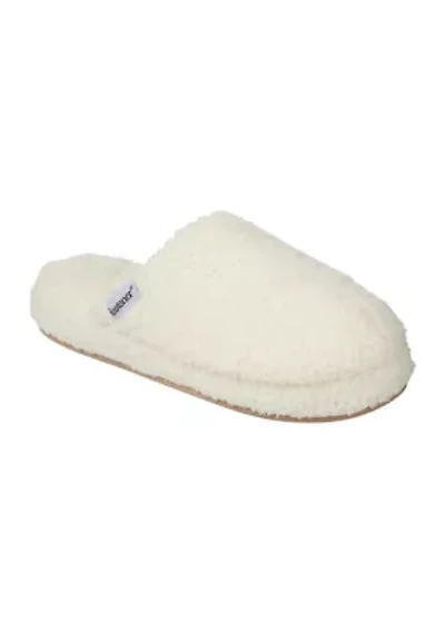 Women's Cozy Plush Joey Scuff Slippers with Memory Foam