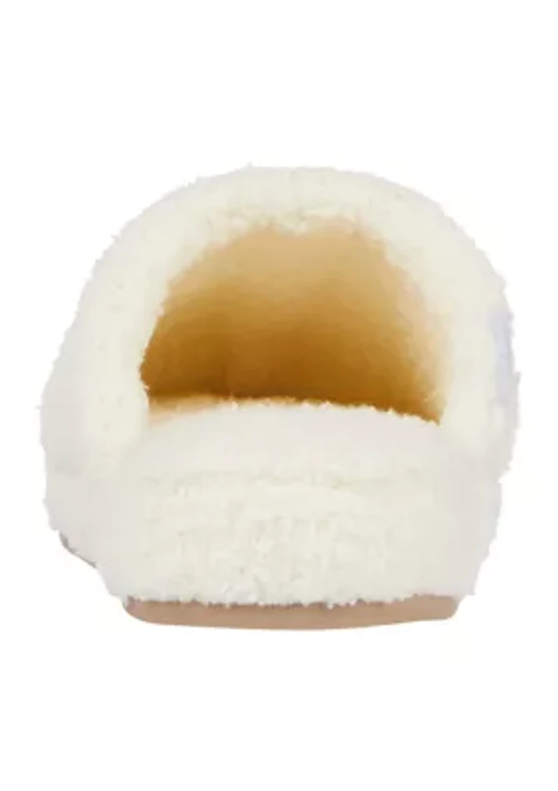 Women's Cozy Plush Joey Scuff Slippers with Memory Foam