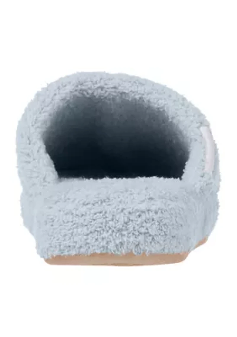 Women's Cozy Plush Joey Scuff Slippers with Memory Foam