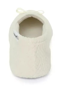 Women's Diamond Microterry Gemma Ballerina Slipper with Memory Foam