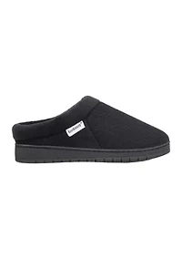 Women's Diamond Microterry Gemma Clog Slipper with Memory Foam