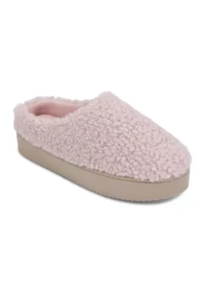 Women's Berber Diane Platform Clog Slippers