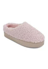 Women's Berber Diane Platform Clog Slippers