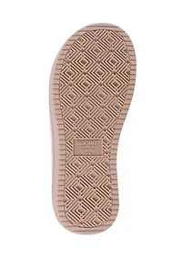 Ditzy Floral Thong Flip Flop Platform Slippers