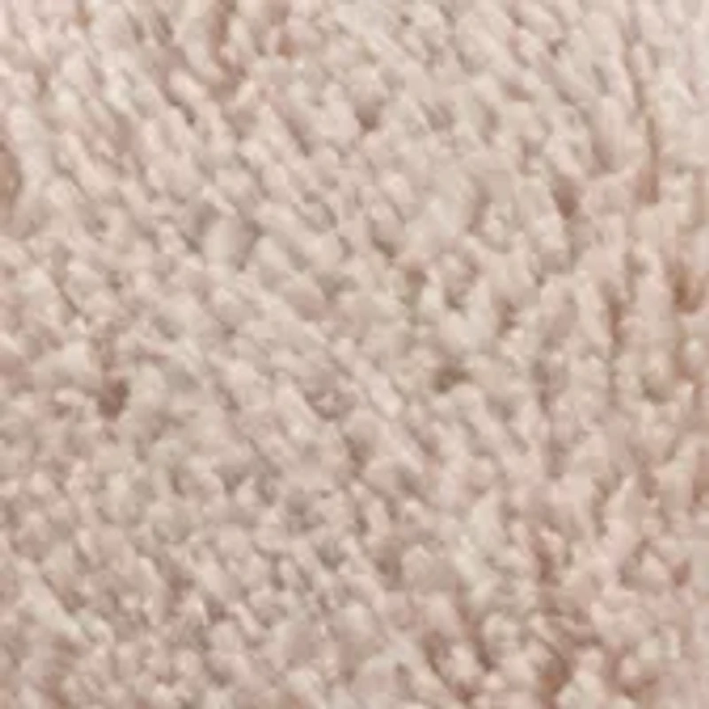 Microterry Satin Slide Slippers with Memory Foam