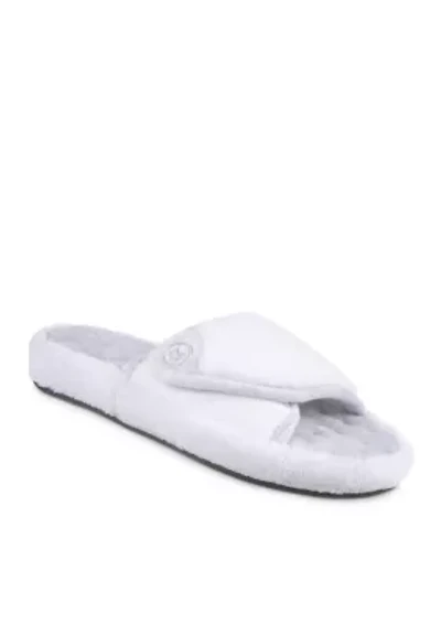 Signature Classics Microterry Spa Slide Slipper