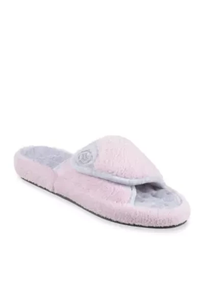Signature Classics Microterry Spa Slide Slipper