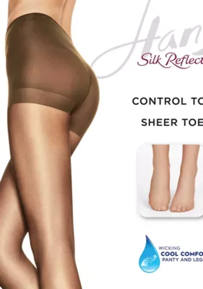 Silk Reflections Ultra Sheer Control Top Pantyhose