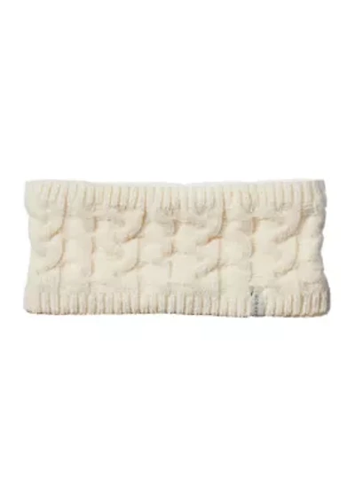 Women's Recycled Chenille Cable Knit Headband