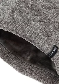 Women's Recycled Chenille Cable Knit Headband