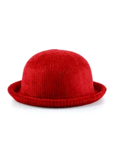 Women's Recycled Chenille Bowler Hat