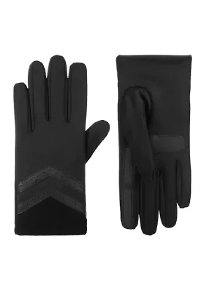 Women's Spandex Gloves with Rib Knit