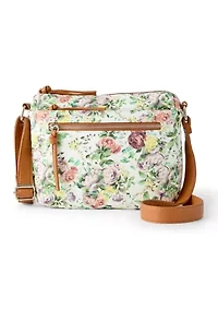 Floral Print Crossbody Bag