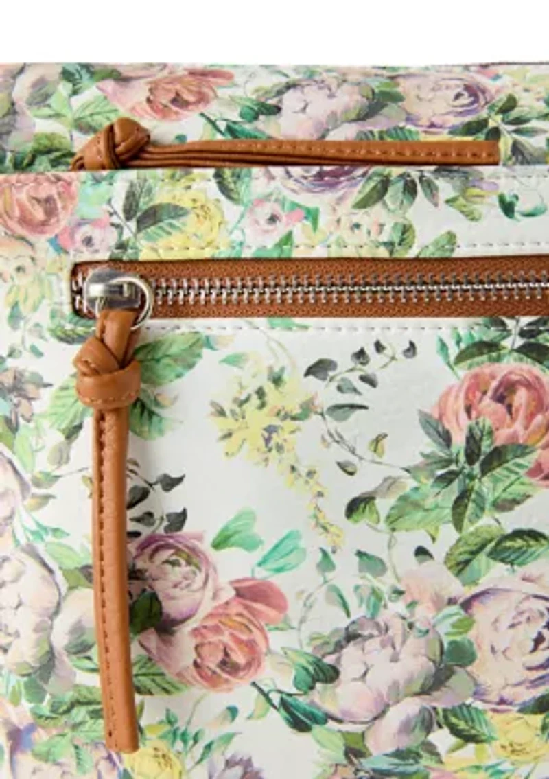 Floral Print Crossbody Bag
