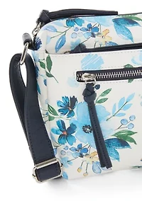 Floral Print Crossbody Bag