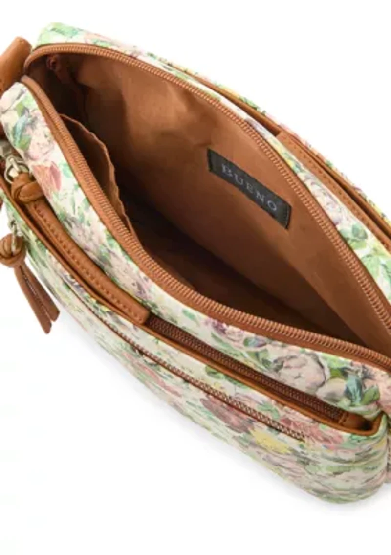 Floral Print Crossbody Bag
