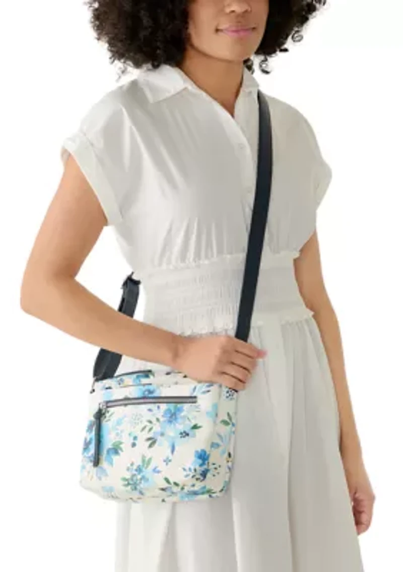 Floral Print Crossbody Bag