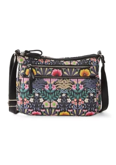 Floral Print Shoulder Bag