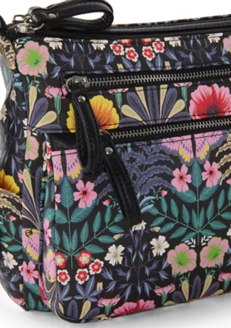 Floral Print Shoulder Bag
