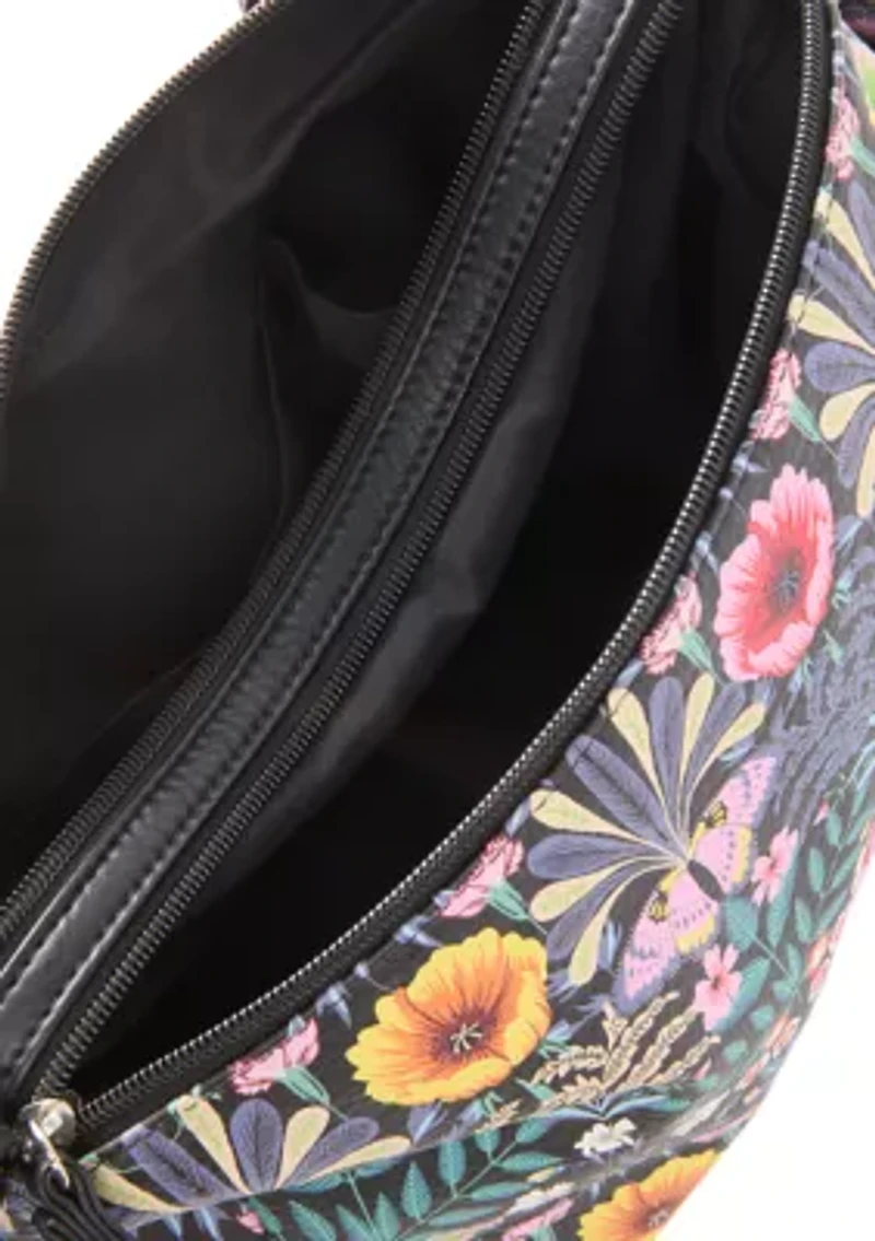 Floral Print Shoulder Bag