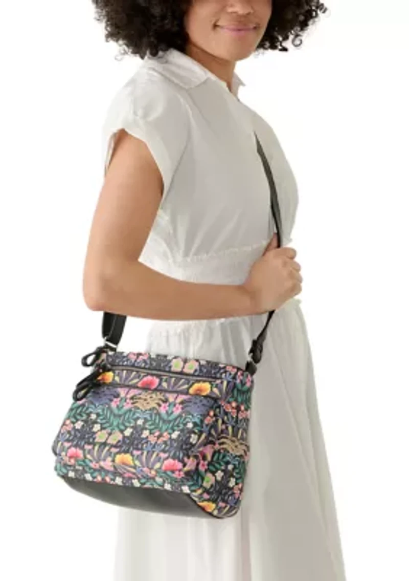 Floral Print Shoulder Bag
