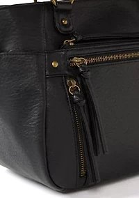 Antique Pebbled Tote Bag