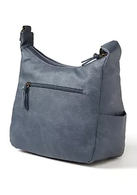 Antique Pebbled Large Shoulder Bag