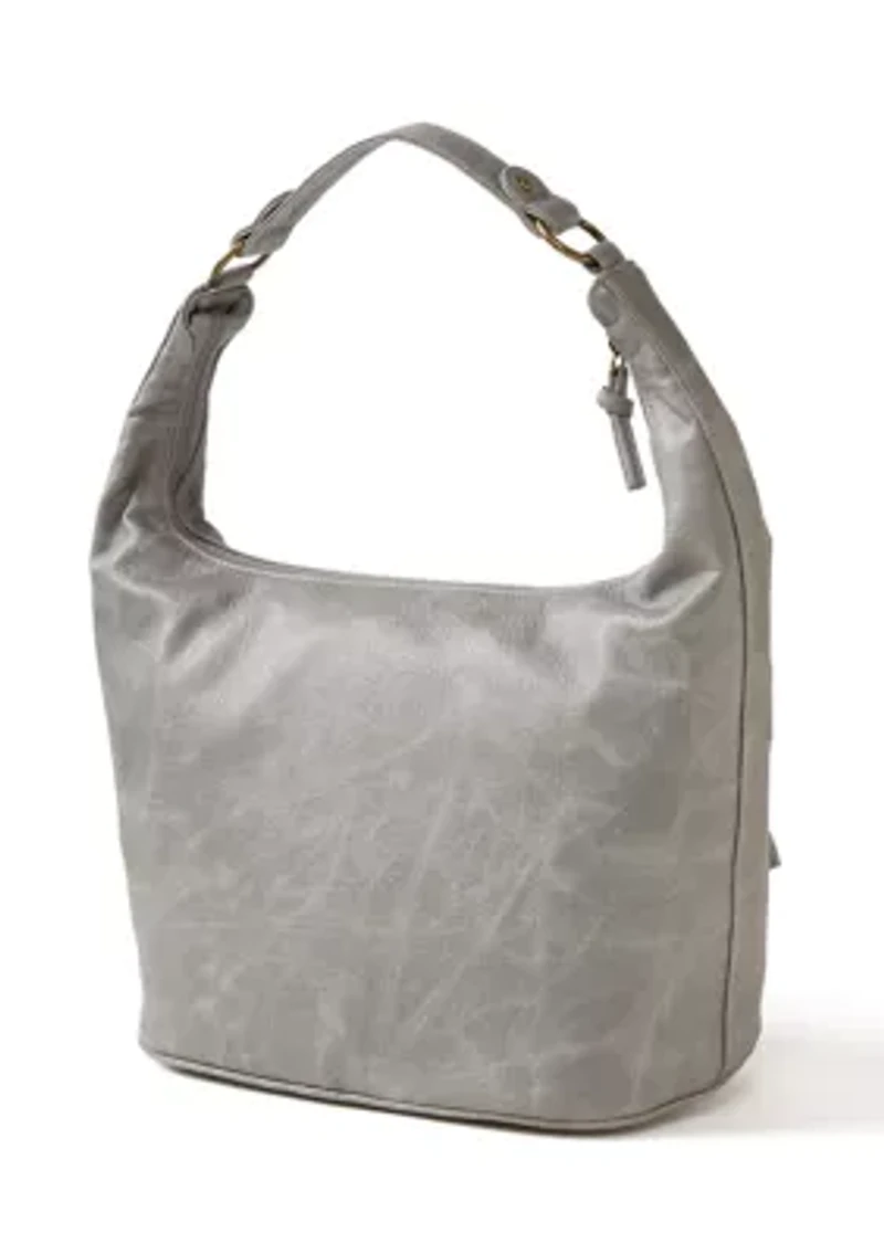 Antique Pebbled Shoulder Bag