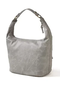 Antique Pebbled Shoulder Bag