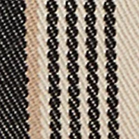 Canvas Stripe Crossbody Bag