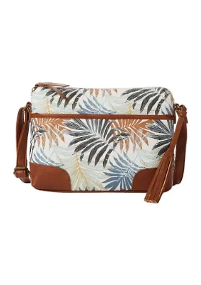 Tropical Leaf Crossbody