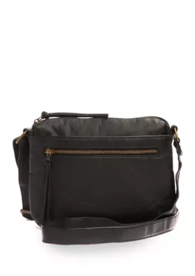 Elephant Washed Pockets Crossbody