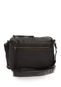 Elephant Washed Pockets Crossbody
