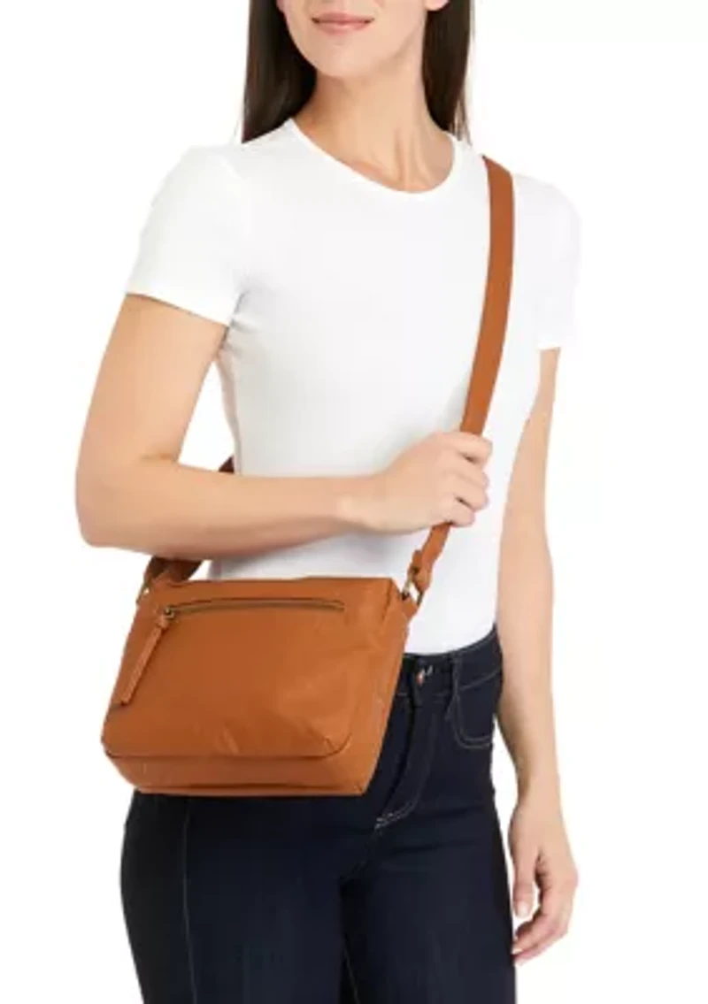 Elephant Washed Pockets Crossbody