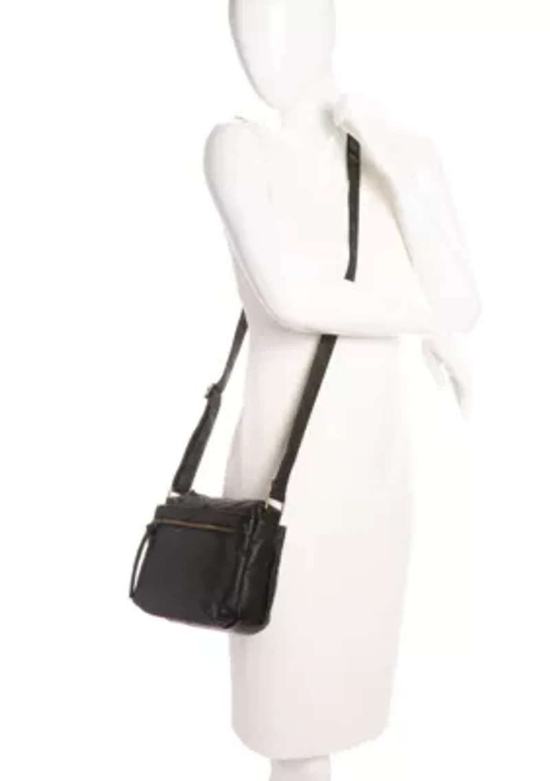 Elephant Washed Pockets Crossbody
