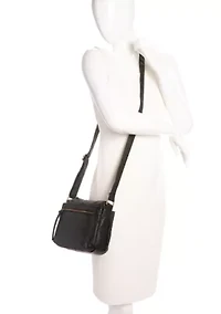 Elephant Washed Pockets Crossbody