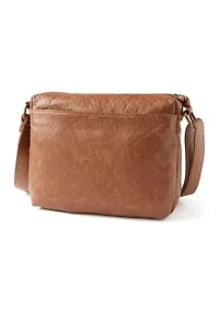 Buckle Front Pocket Crossbody Bag