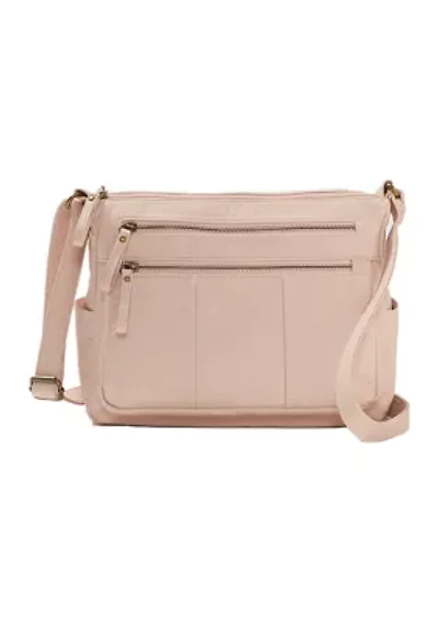 Double Zip Pocket Shoulder Bag