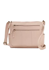 Double Zip Pocket Shoulder Bag