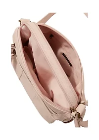 Double Zip Pocket Shoulder Bag