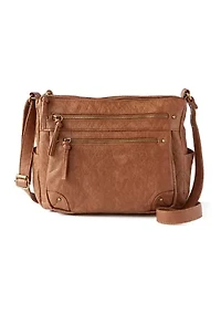 Multi Zip Crossbody Bag
