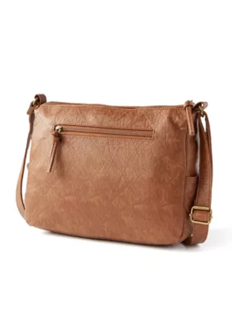 Multi Zip Crossbody Bag