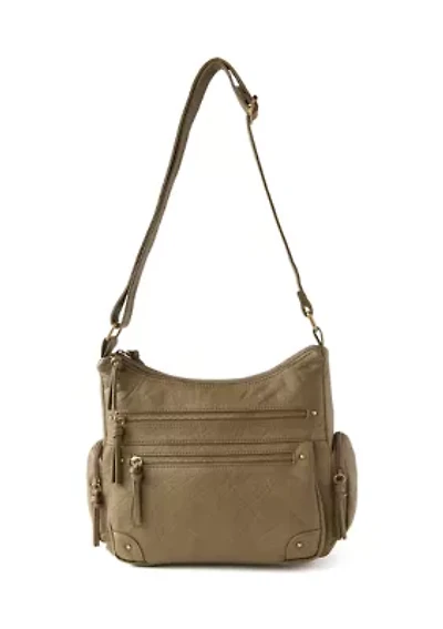 Multi Pocket Shoulder Bag