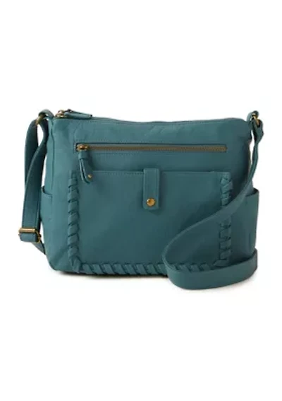 Whipstitch Detail Crossbody 