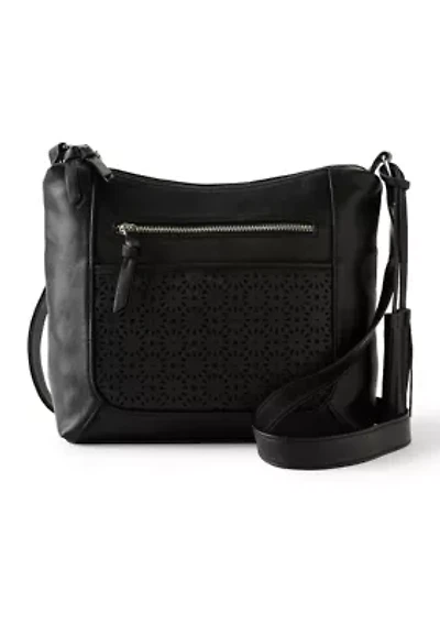 Perforated Shoulder Bag