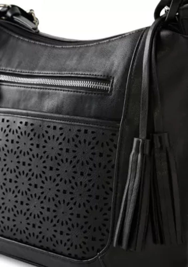 Perforated Shoulder Bag