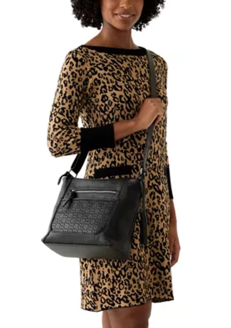 Perforated Shoulder Bag