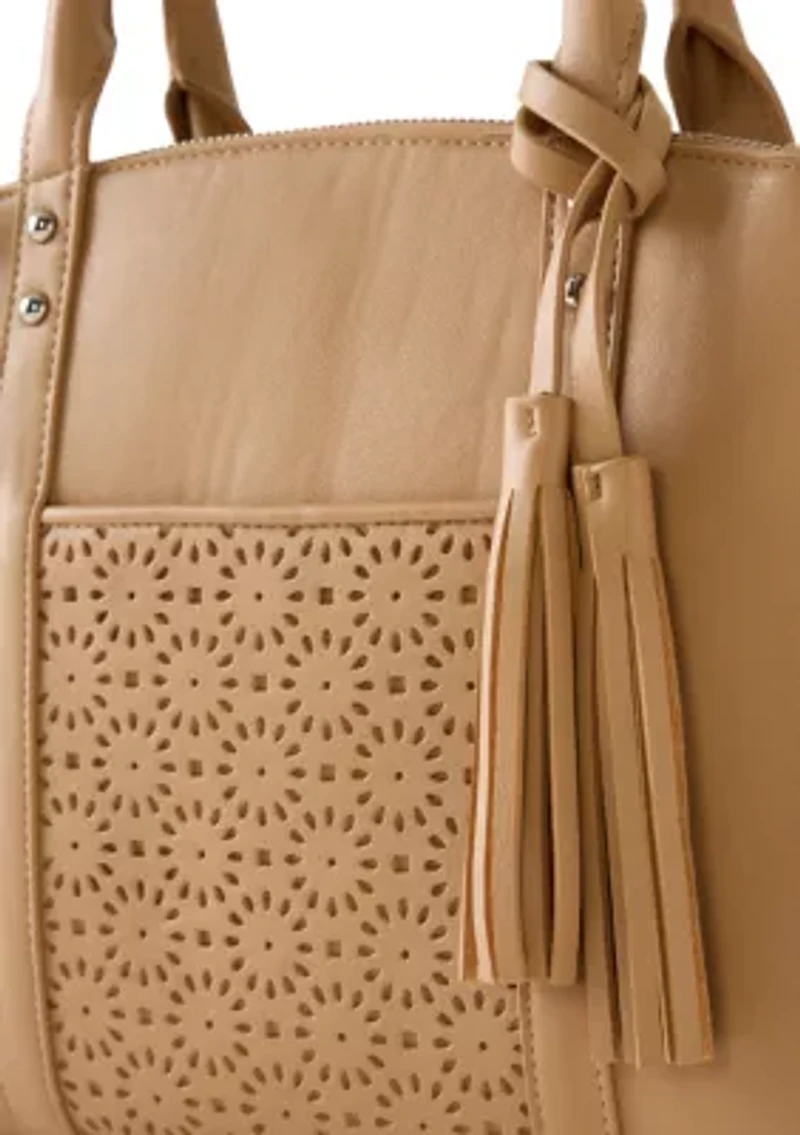 Perforated Satchel