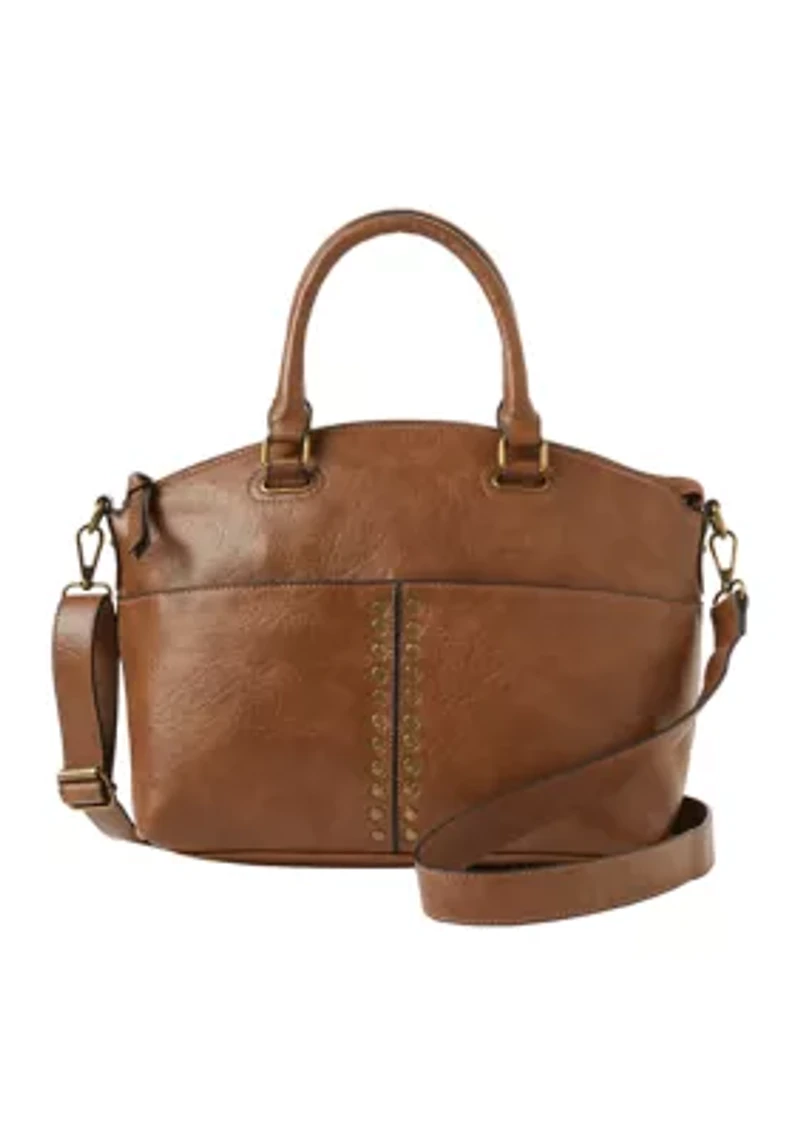 Studded Satchel