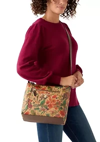 Floral Print Shoulder Bag